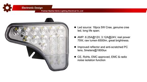 bobcat skid steer led lights|bobcat headlight bulb.